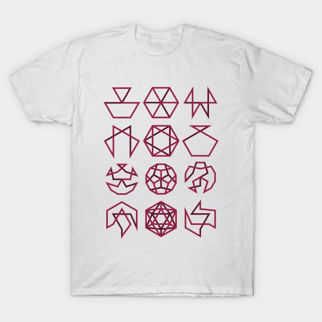 Hamiltonian Cycles T-Shirt by 48Tuesdays